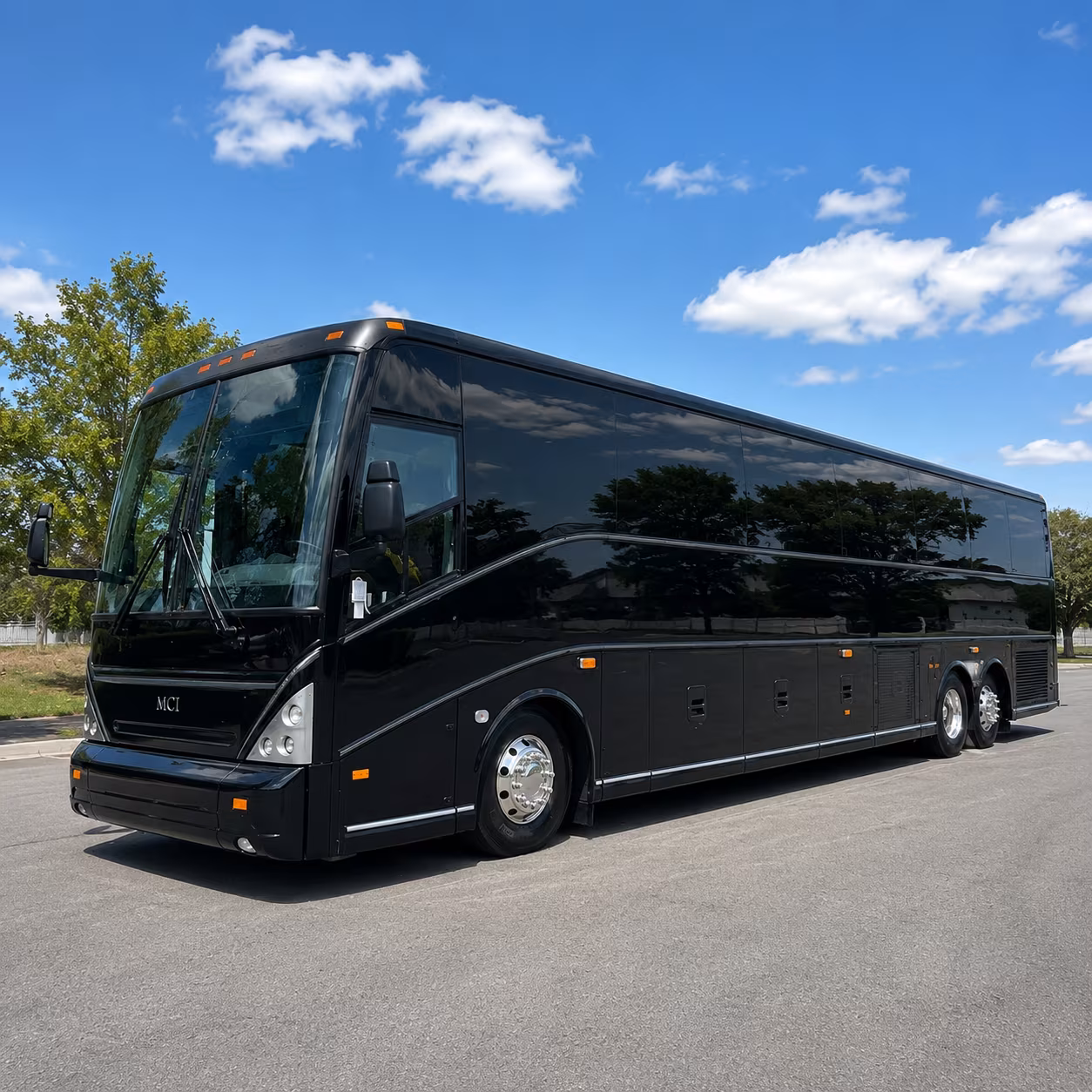 Inglewood Airport Shuttle & Transportation party bus exterior
