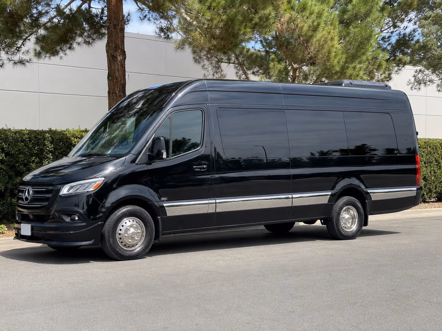 Inglewood Airport Shuttle & Transportation party bus interior