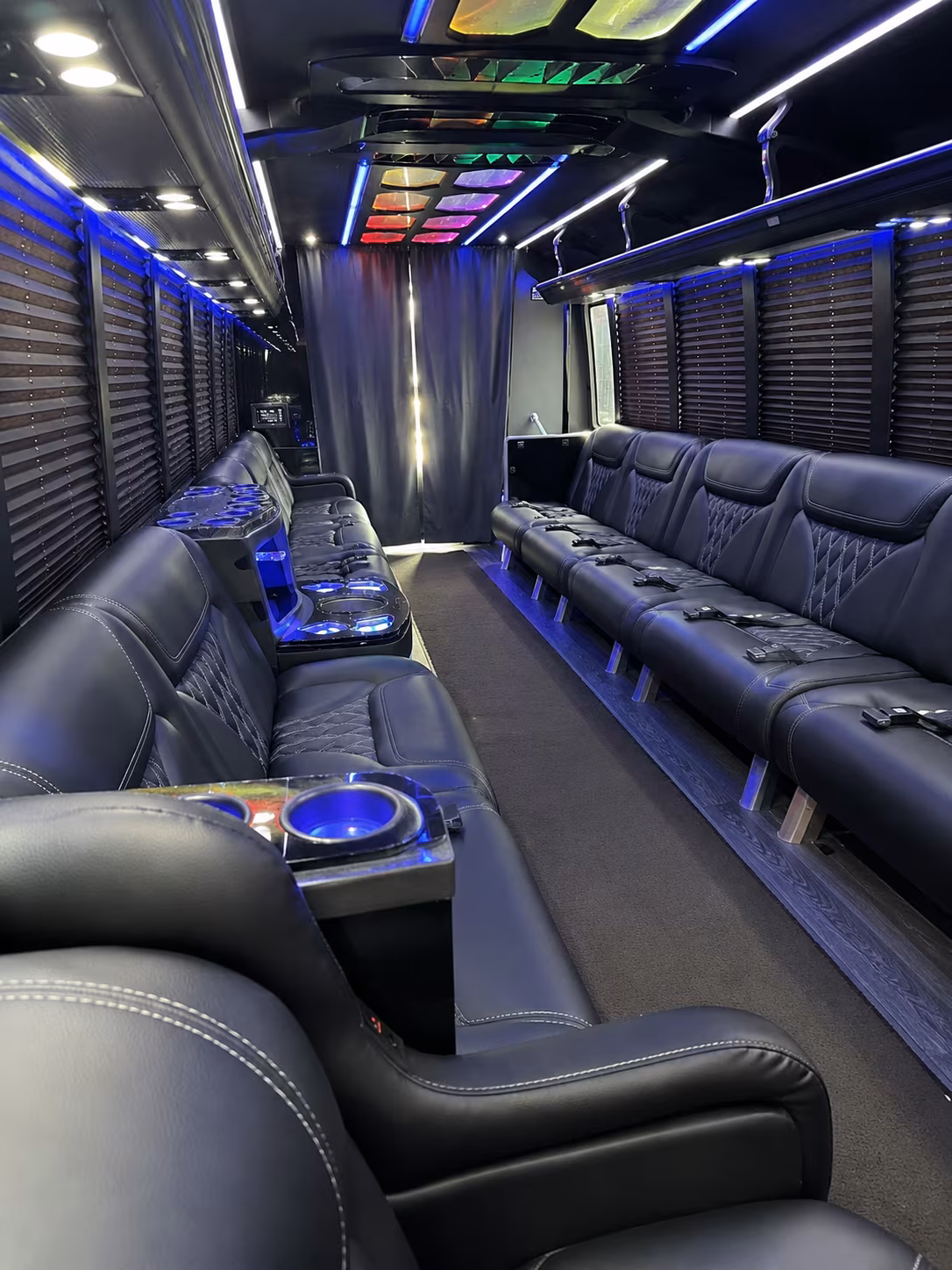 Inglewood Bachelor & Bachelorette Transportation party bus exterior