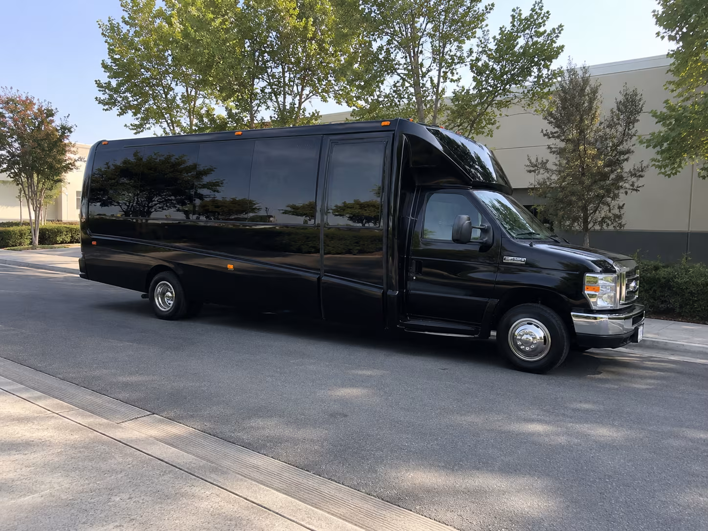 Inglewood Birthday, Sweet 16, & Quinceañera Transportation party bus exterior