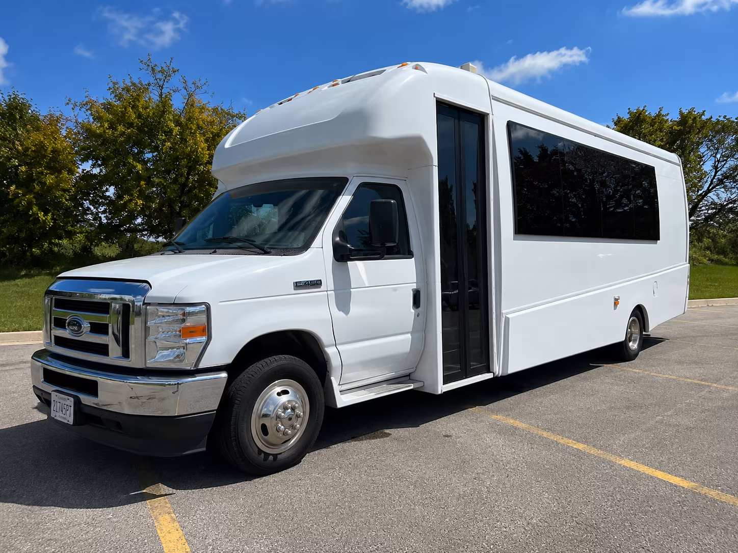 Inglewood Birthday, Sweet 16, & Quinceañera Transportation party bus exterior