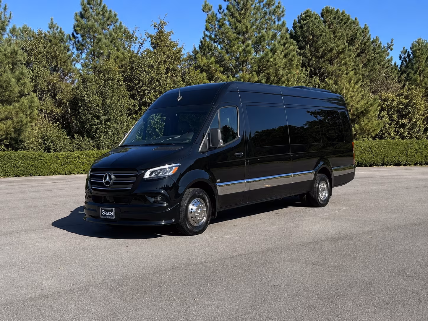 Inglewood Corporate Transportation party bus exterior