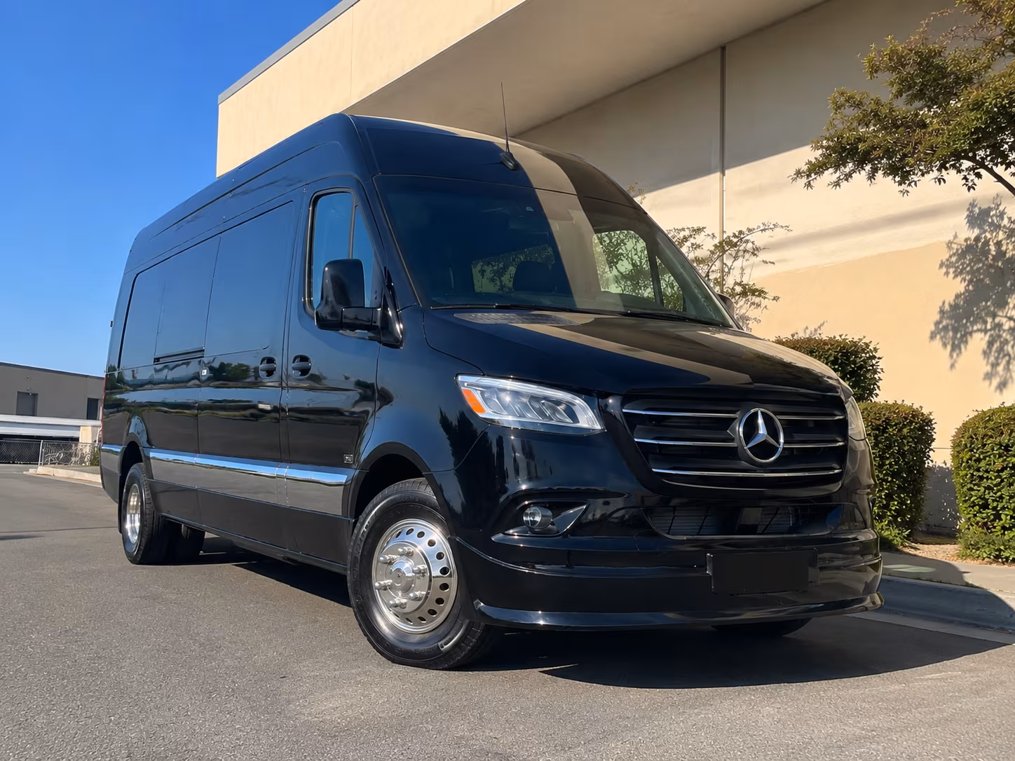 Inglewood Corporate Transportation party bus exterior
