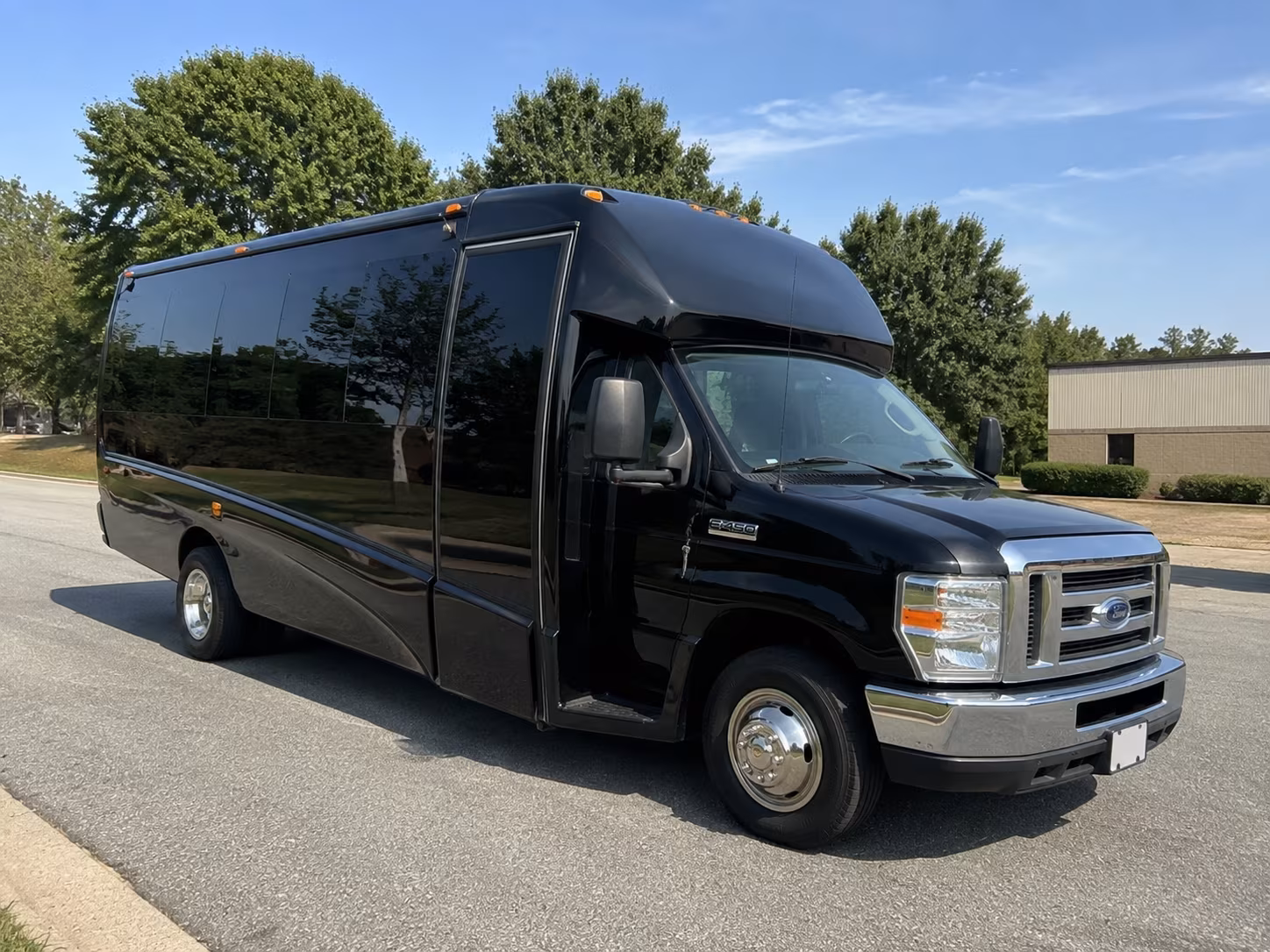 Inglewood Corporate Transportation party bus exterior