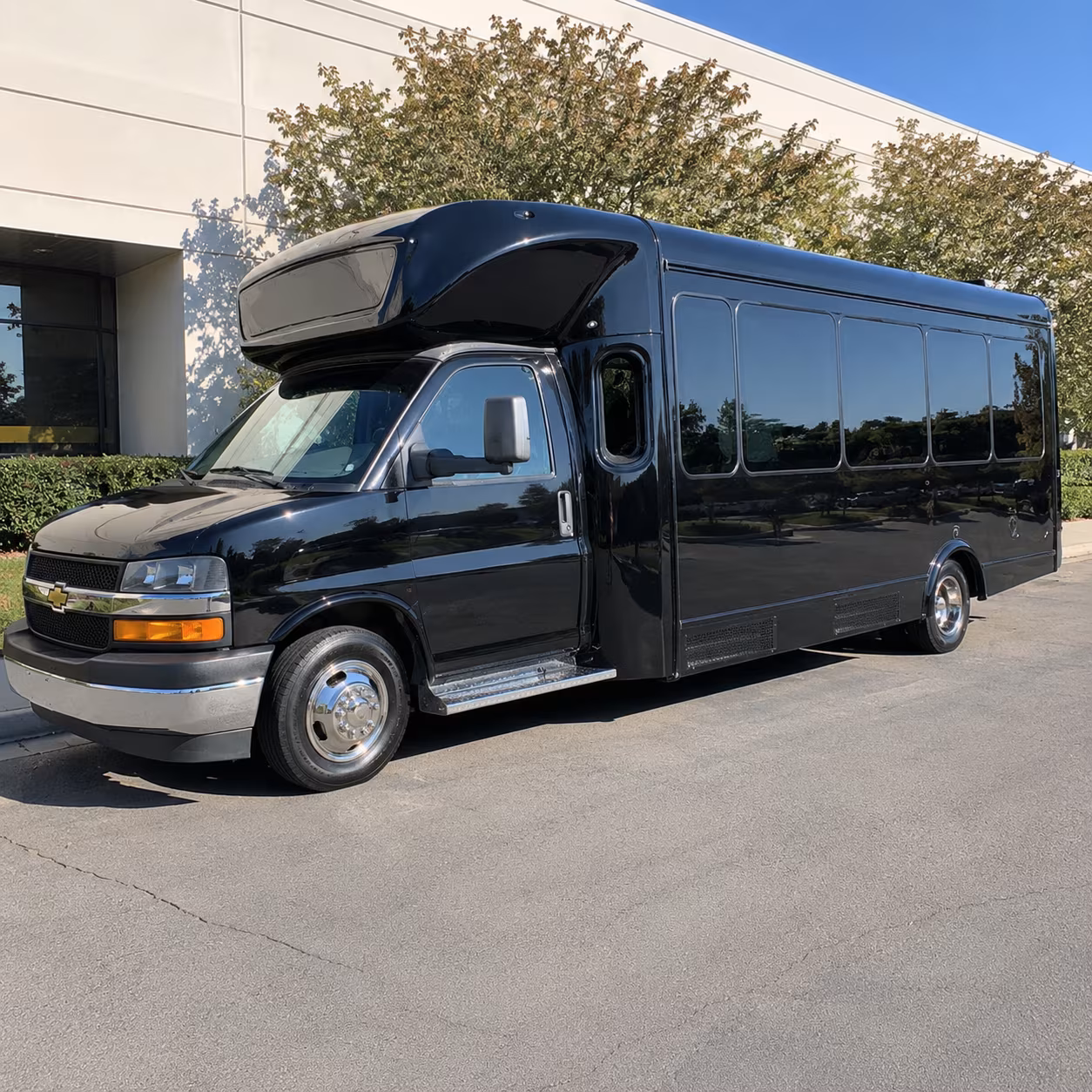 Inglewood Private Event Transportation party bus exterior