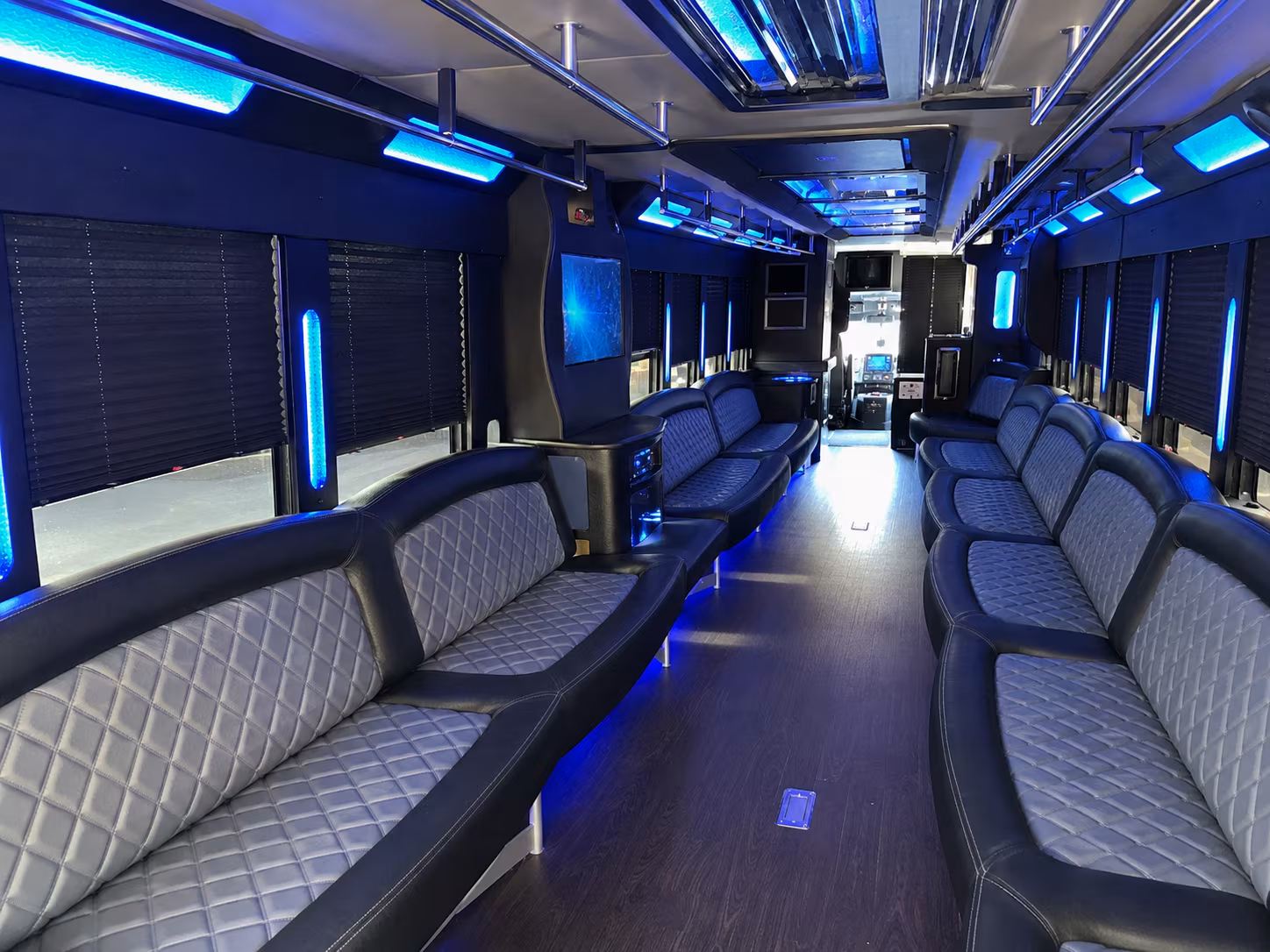 Inglewood Private Event Transportation onboard seating