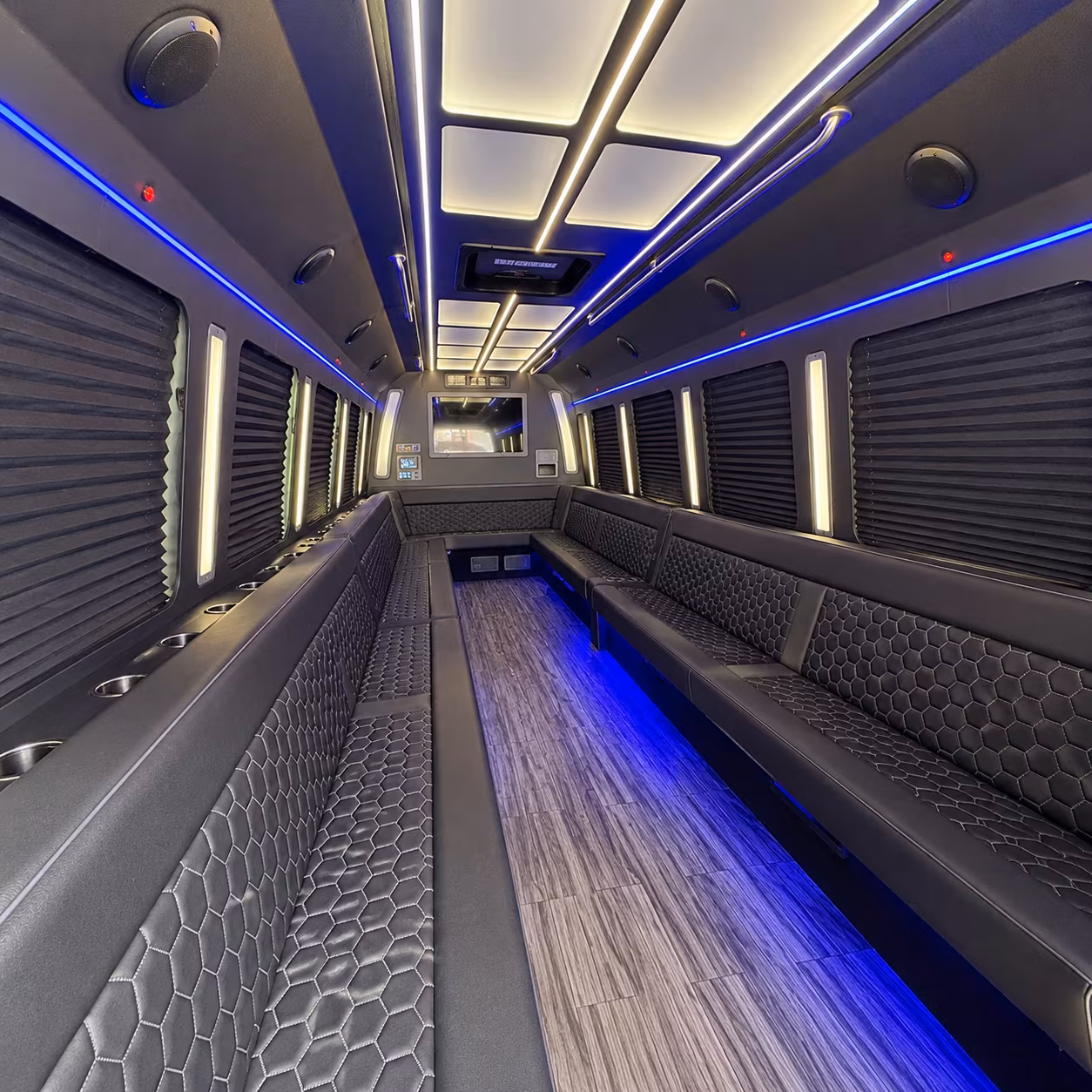 Inglewood Prom & Homecoming Transportation party bus exterior