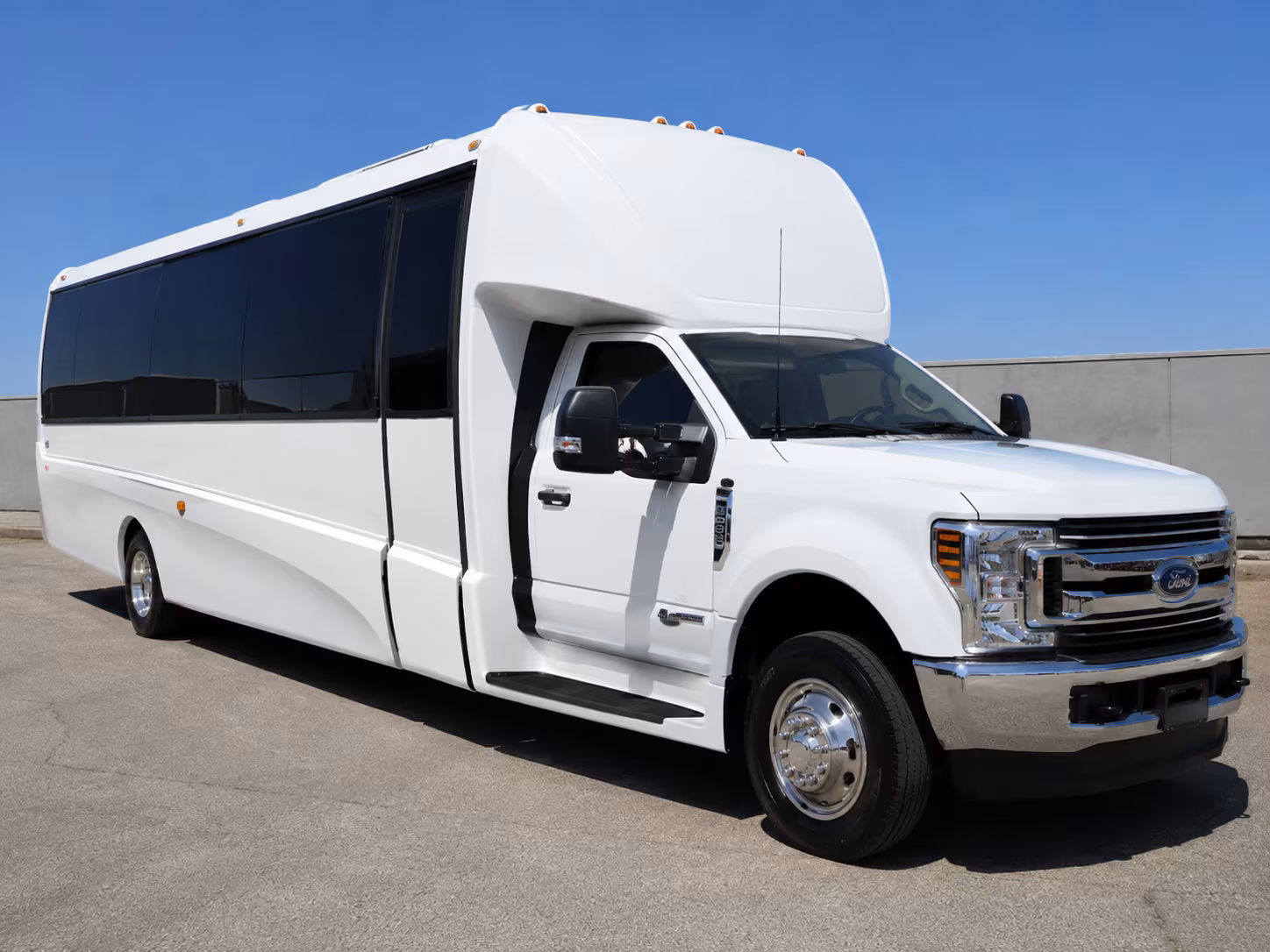 Inglewood School Event Transportation party bus exterior