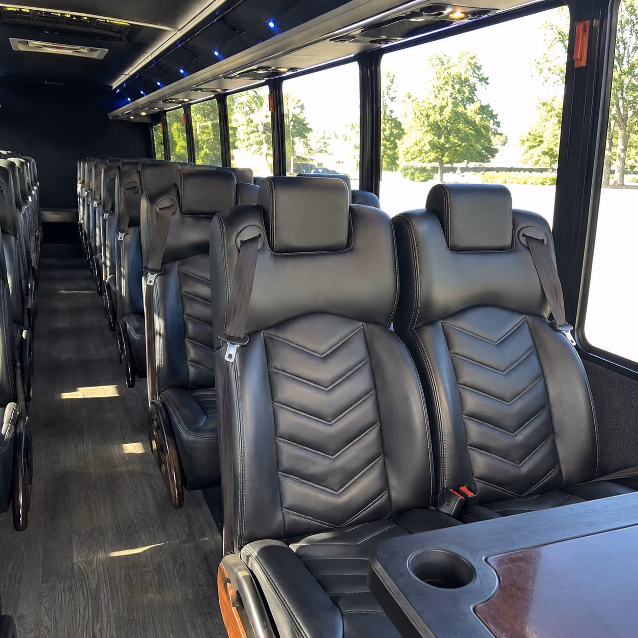 Inglewood School Event Transportation party bus exterior