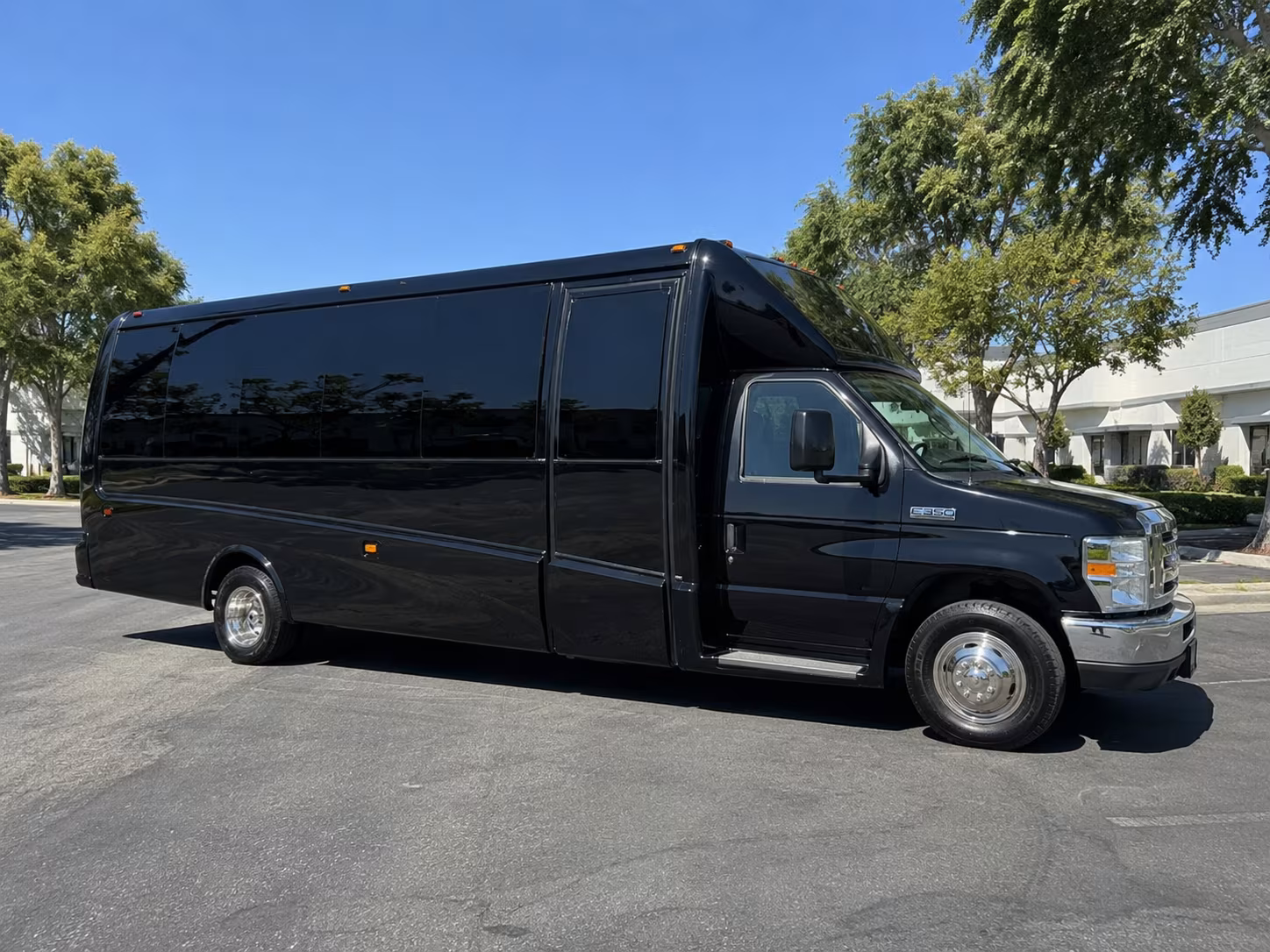 Inglewood Sporting Event Transportation party bus exterior