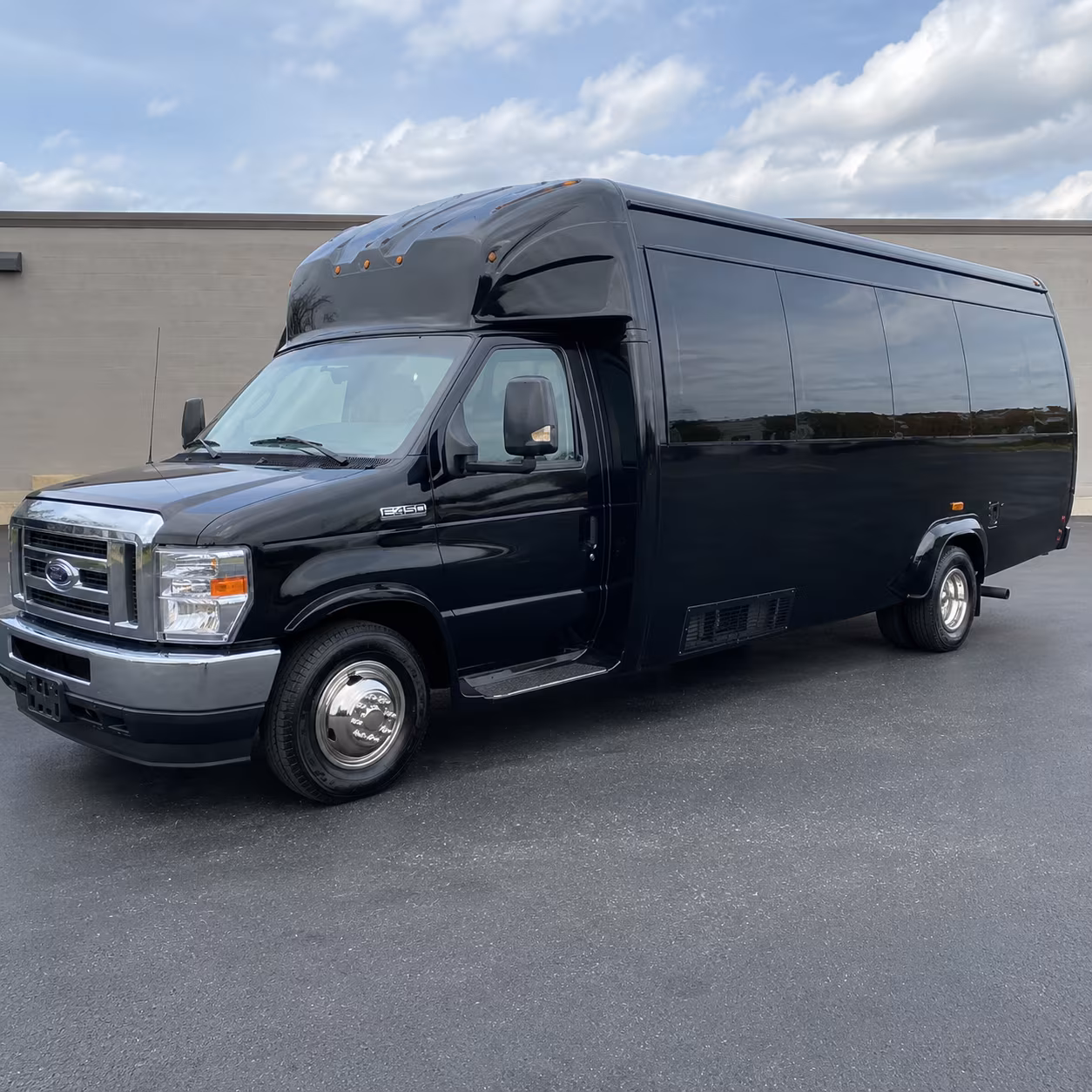 Inglewood Wedding Transportation party bus exterior