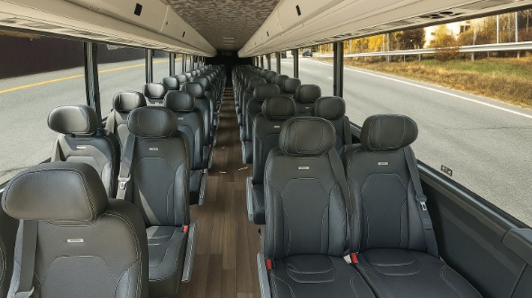 20 Passenger Minibus Interior