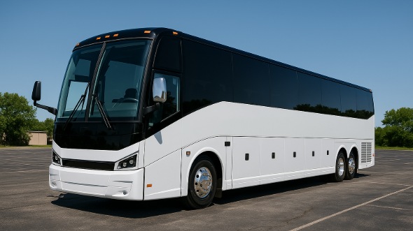 Exterior of Charter Bus Company Torrance's 40 Passenger Party Bus in Torrance